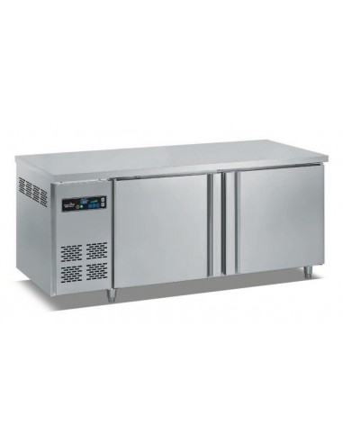 Mesón refrigerado 2 puertas  300 lts.