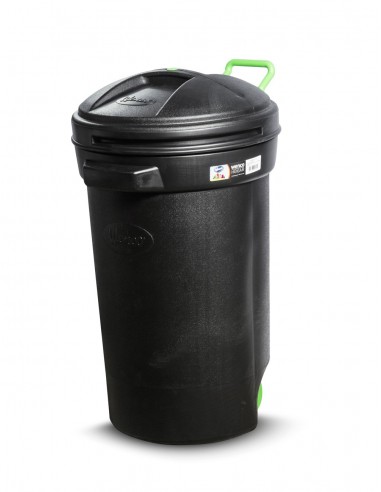 Basurero Negro con Tapa 75 lts.