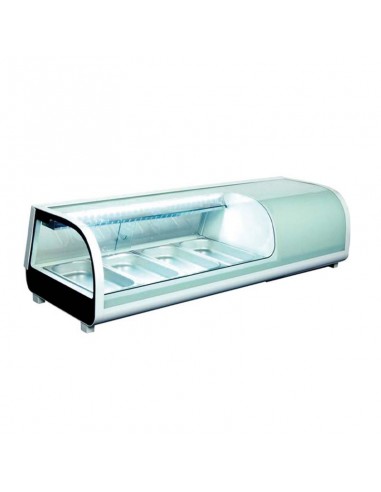 Vitrina Refrigerada Sobremesa para Sushi