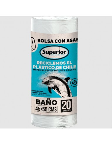 Bolsa Aseo Superior con Asas 45 x 55...