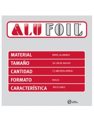Alufoil Standard 7,5 mts.