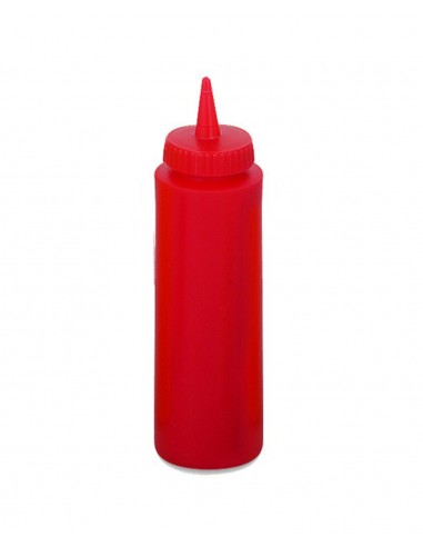 Botella Dispensadora Roja de Salsa...