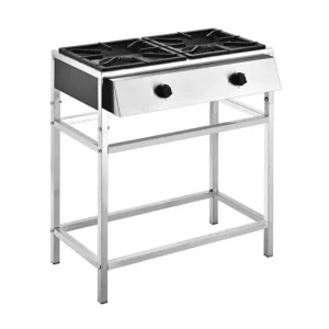 ANAFE INDUSTRIAL HORIZONTAL GAS NATURAL 2 QUEMADORES