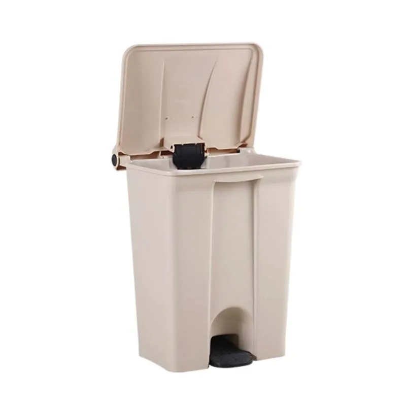 CONTENEDOR DE BASURA CON TAPA Y PEDAL 68 LITROS