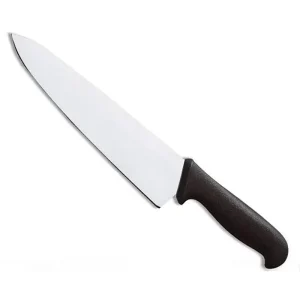 CUCHILLO CHEF 1/2 GOLPE 20 CM NEGRO