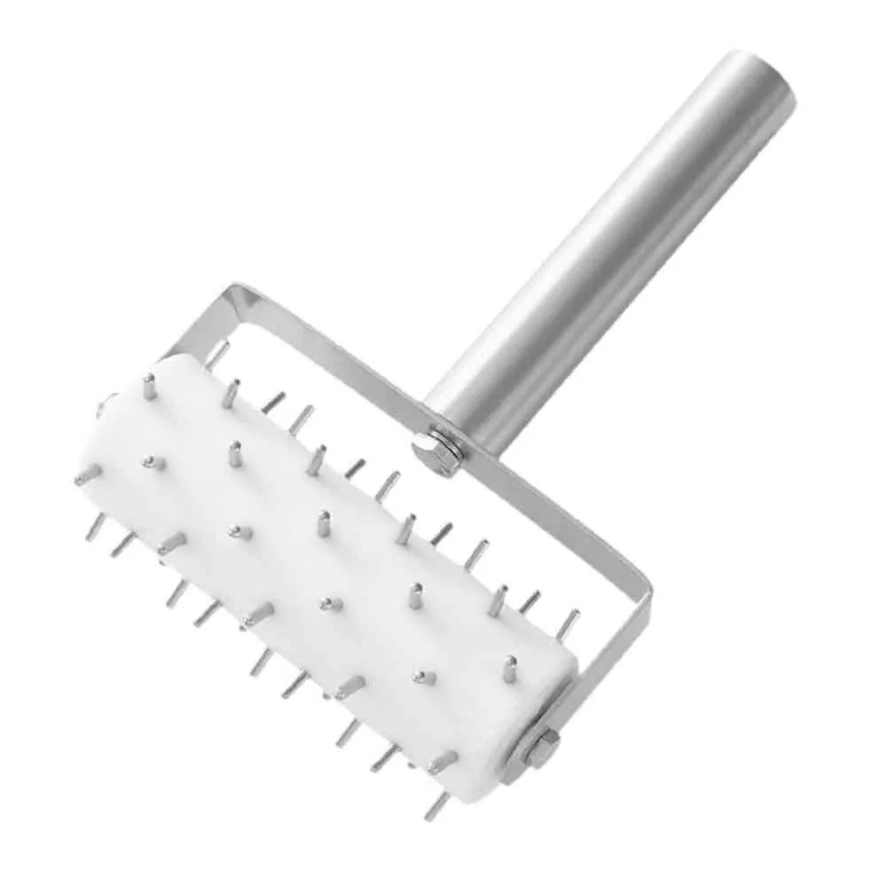 USLERO CON PUAS MANGO ACERO INOX.