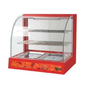 VITRINA CALIENTE SOBREMESON 3 NIVELES